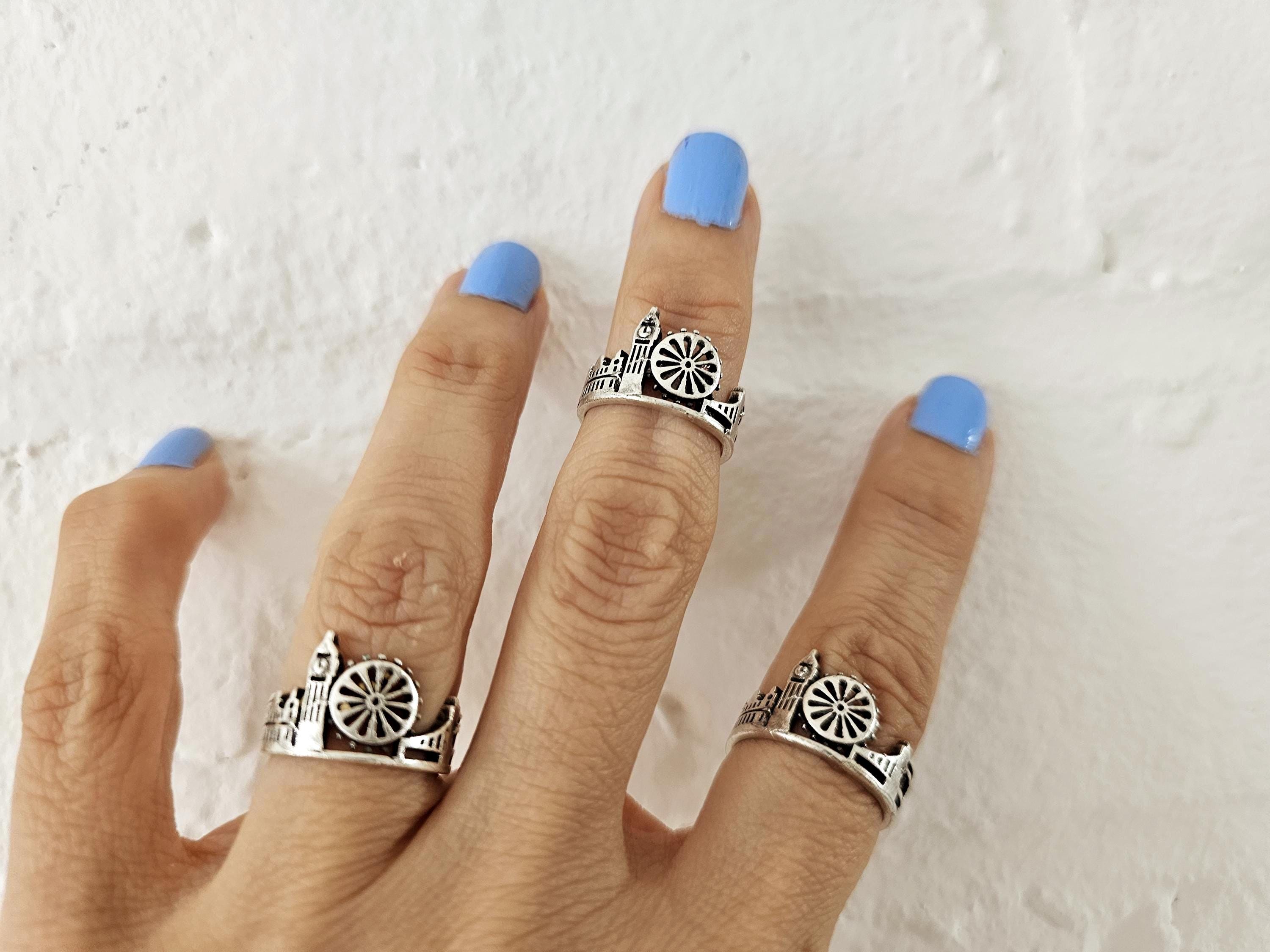 Bague Fantaisie Vintage Créateur Taille 44 - Occasion élégante