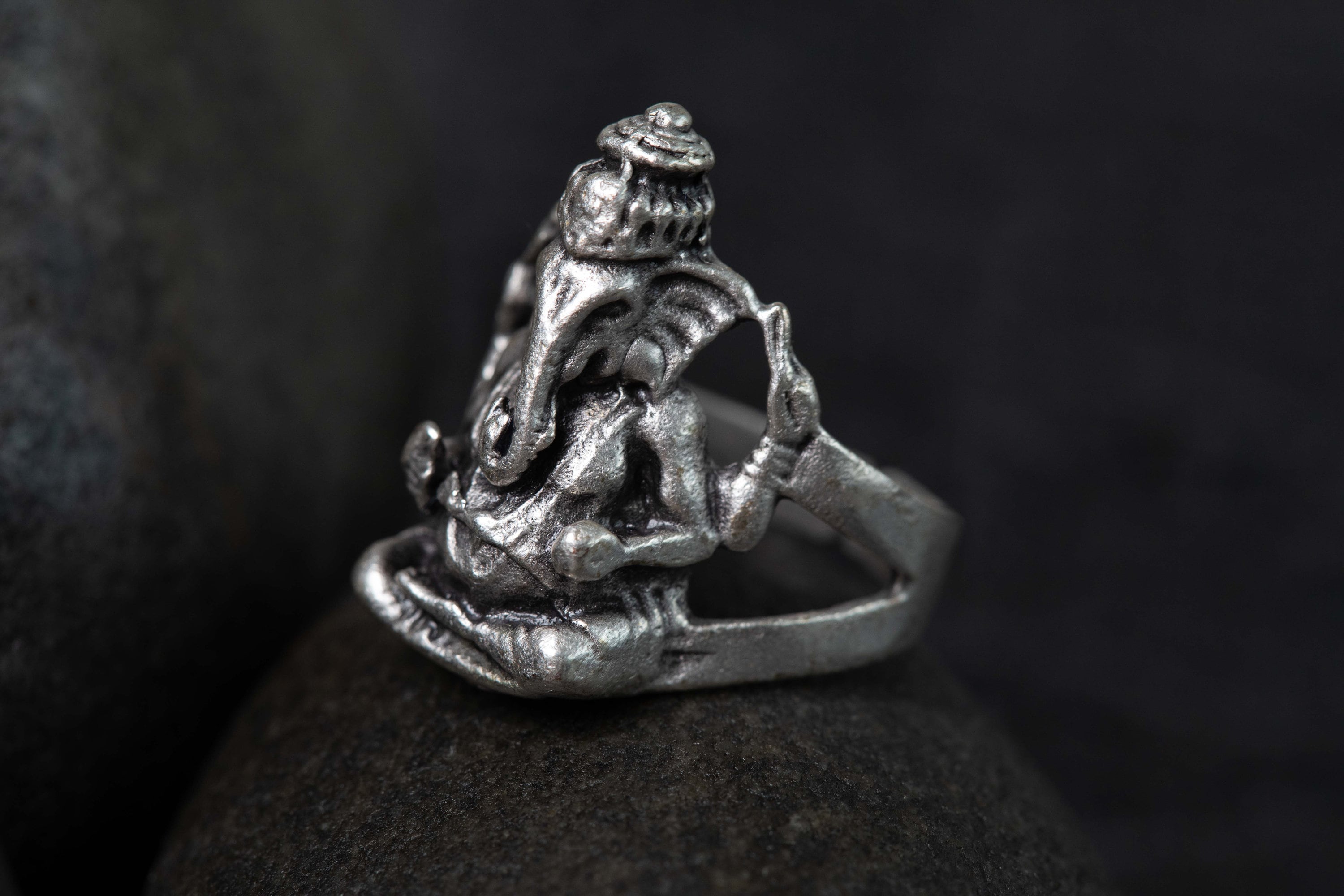 Sree Kumaran | 22K Gold Lord Ganesh Ring for Gent's