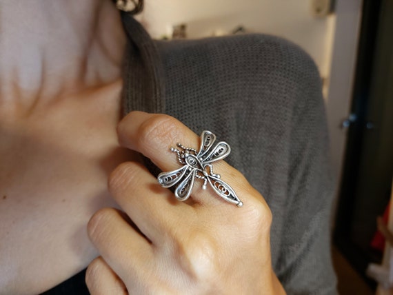 Etsy 2024 butterfly ring