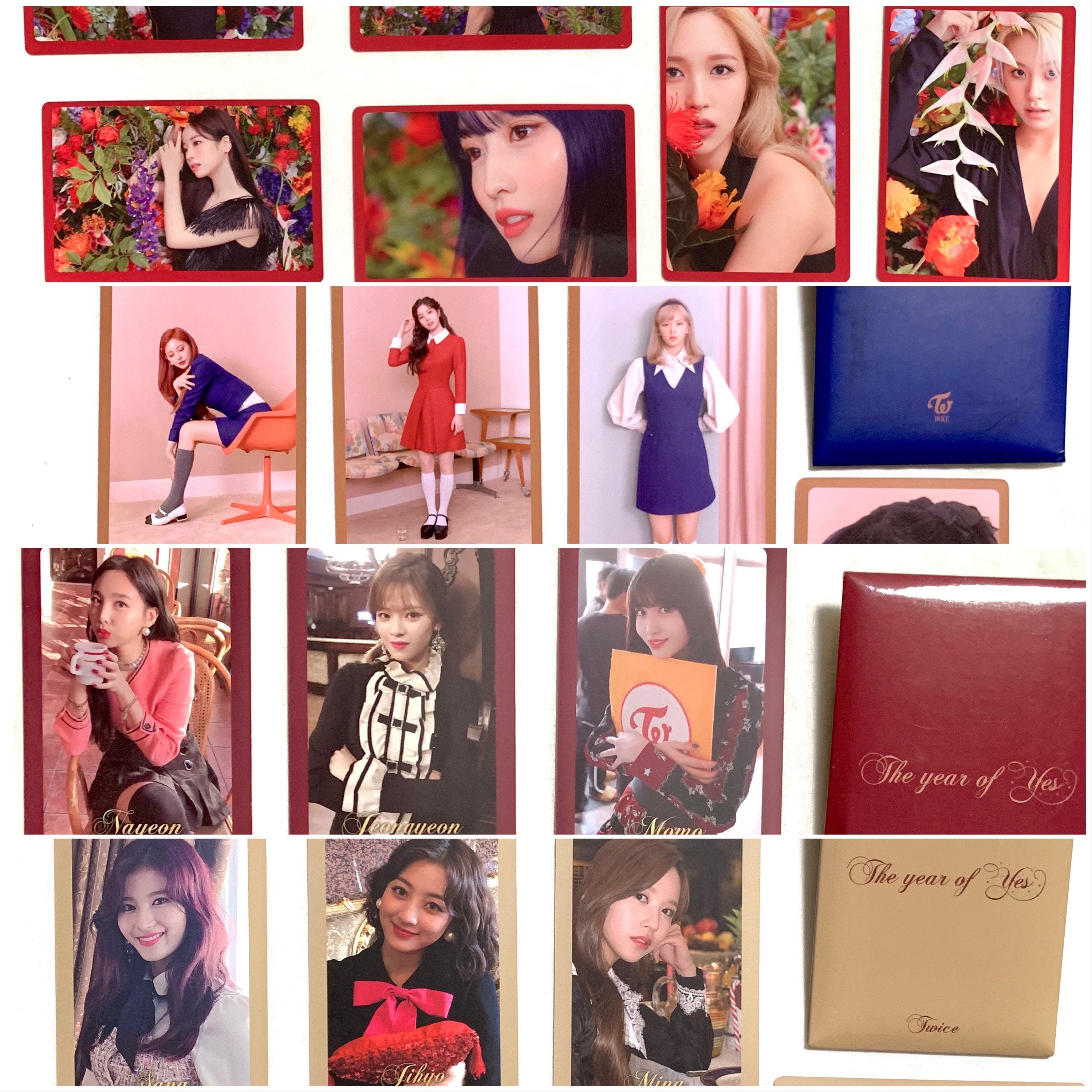 Twice Official Preorder Photocard Eyes Wide Open the Year Etsy Australia