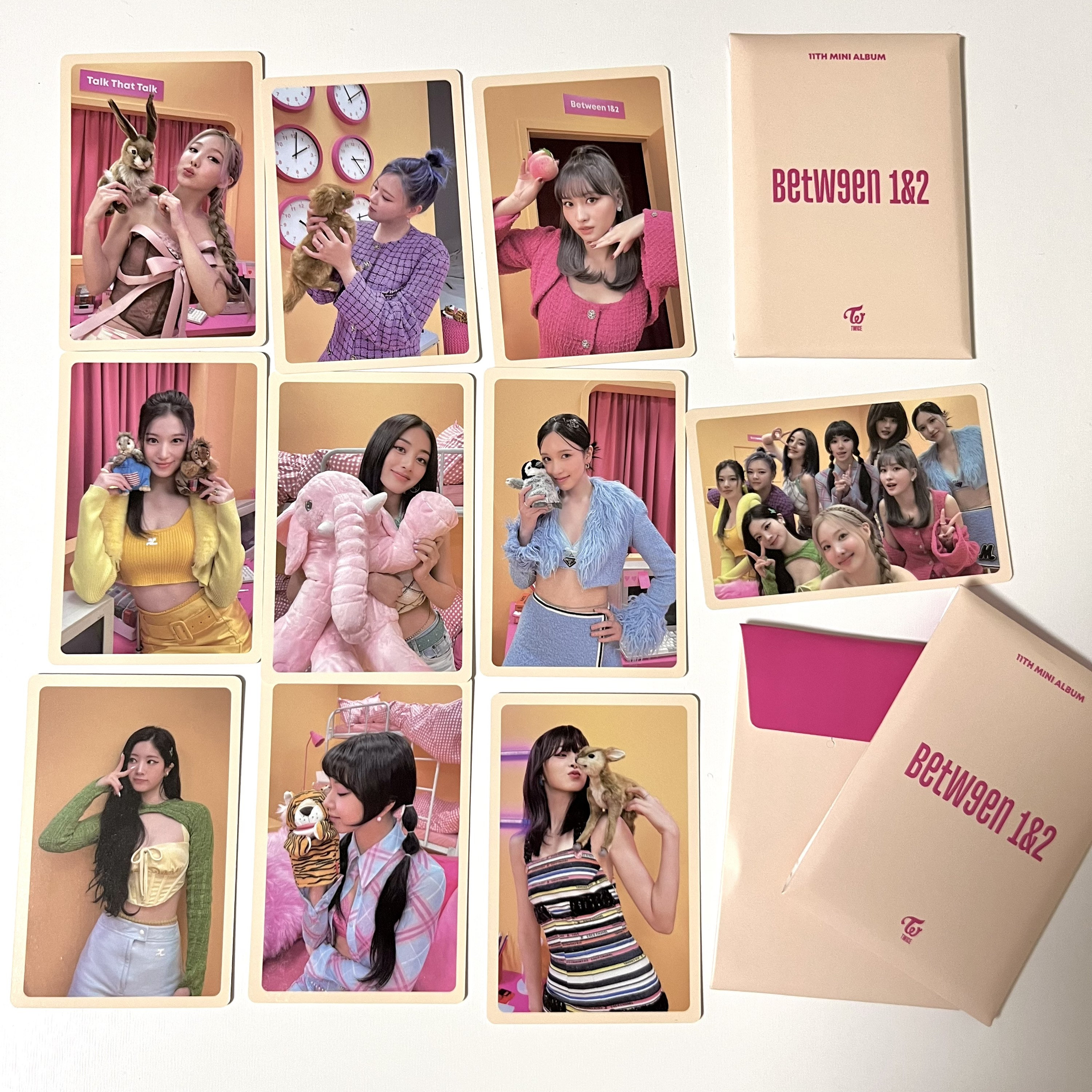 Twice Between 1&2 Talk That Talk Official NAYEON Photocard