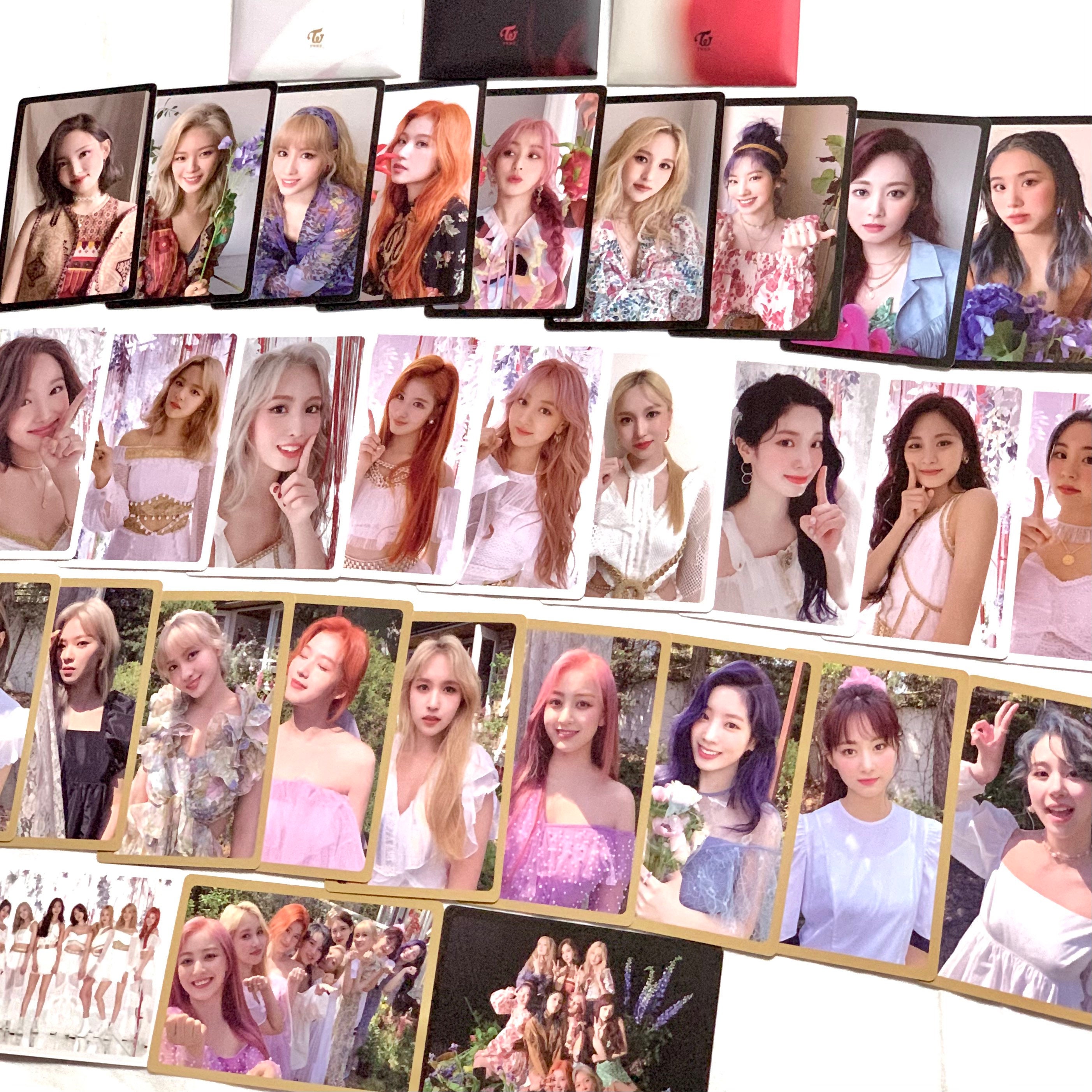 twice-photocard-official-pre-order-album-photo-trading-card-etsy-uk