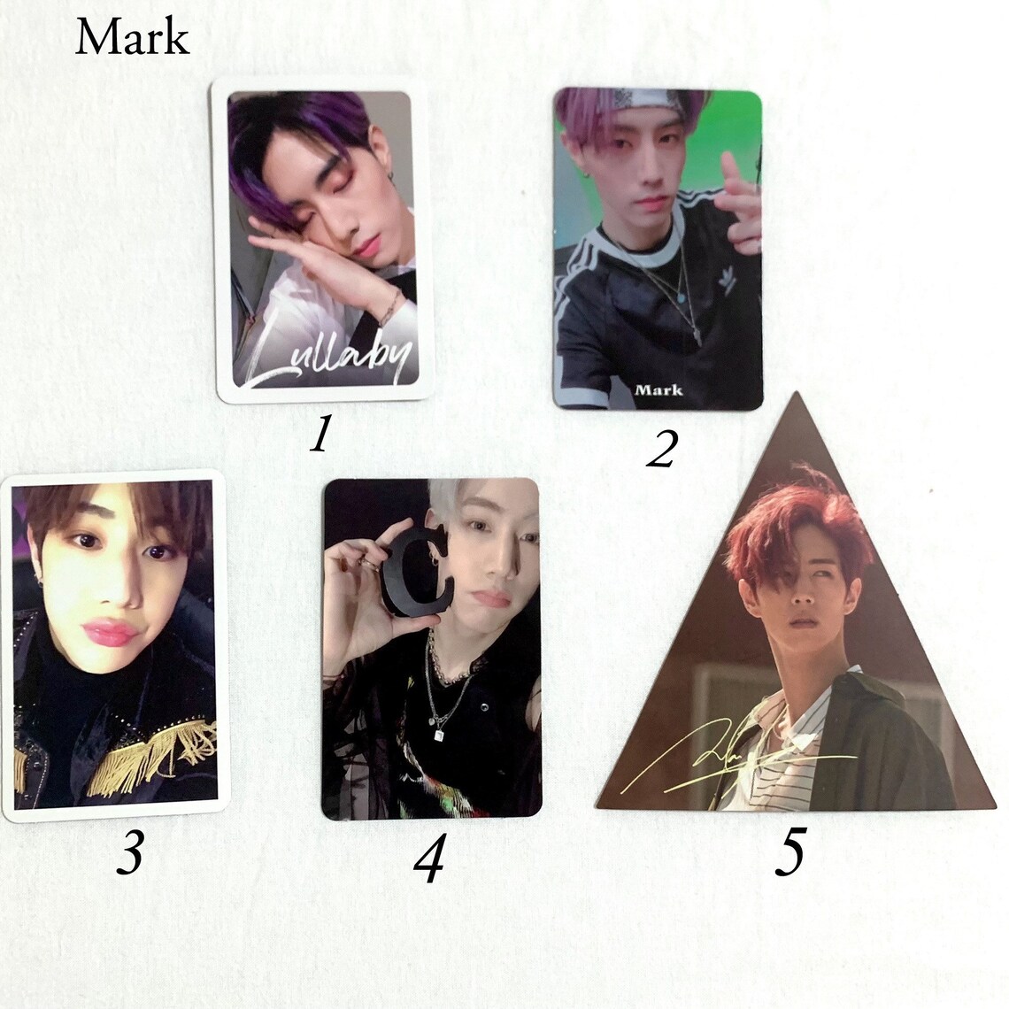 GOT7 Official album Photocard kpop boy band spinning top Etsy