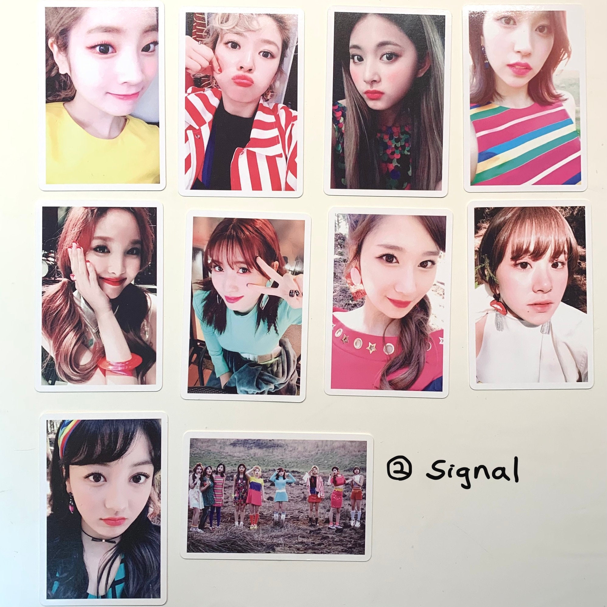 Twice Photocard Official Pre Order Album Photo Trading Etsy