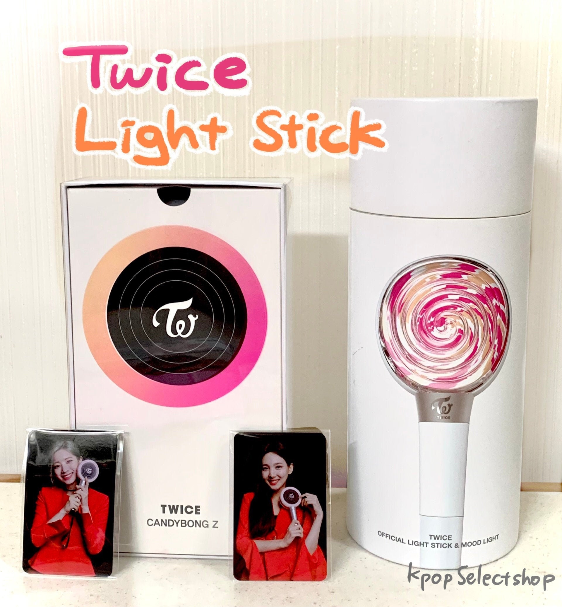 Twice Candybong ver.1, Z - official lightstick k-pop idol girl band