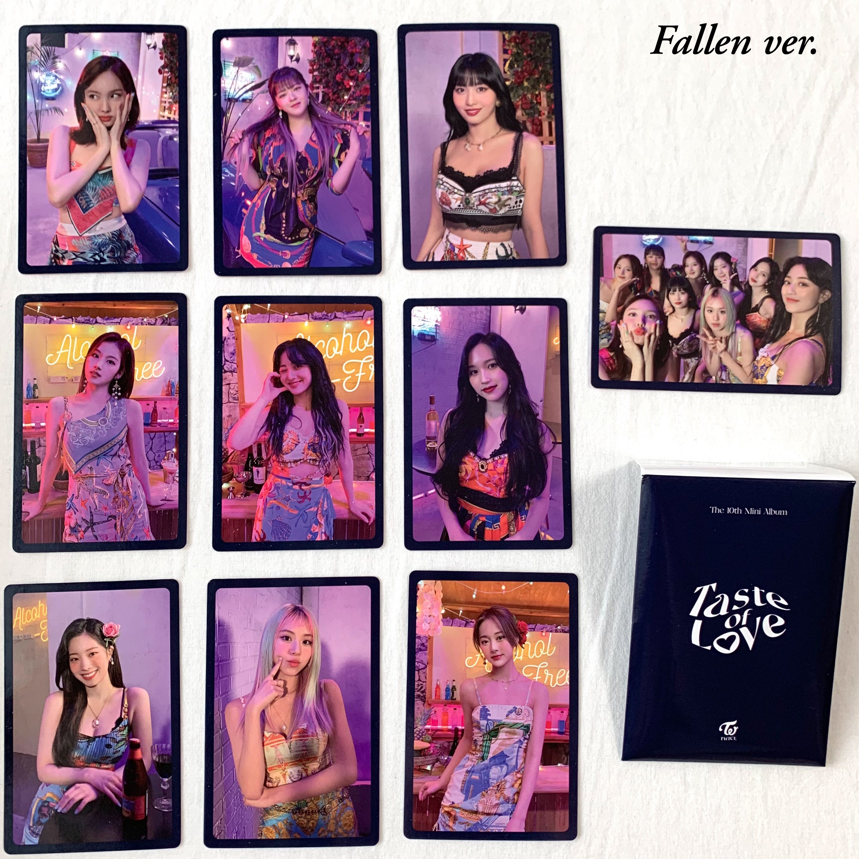 Twice Taste of Love OFFICIAL photocard POB Etsy Nederland