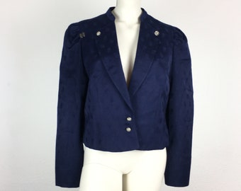 Trachten jacket (L) Trachten jacket blazer dark blue