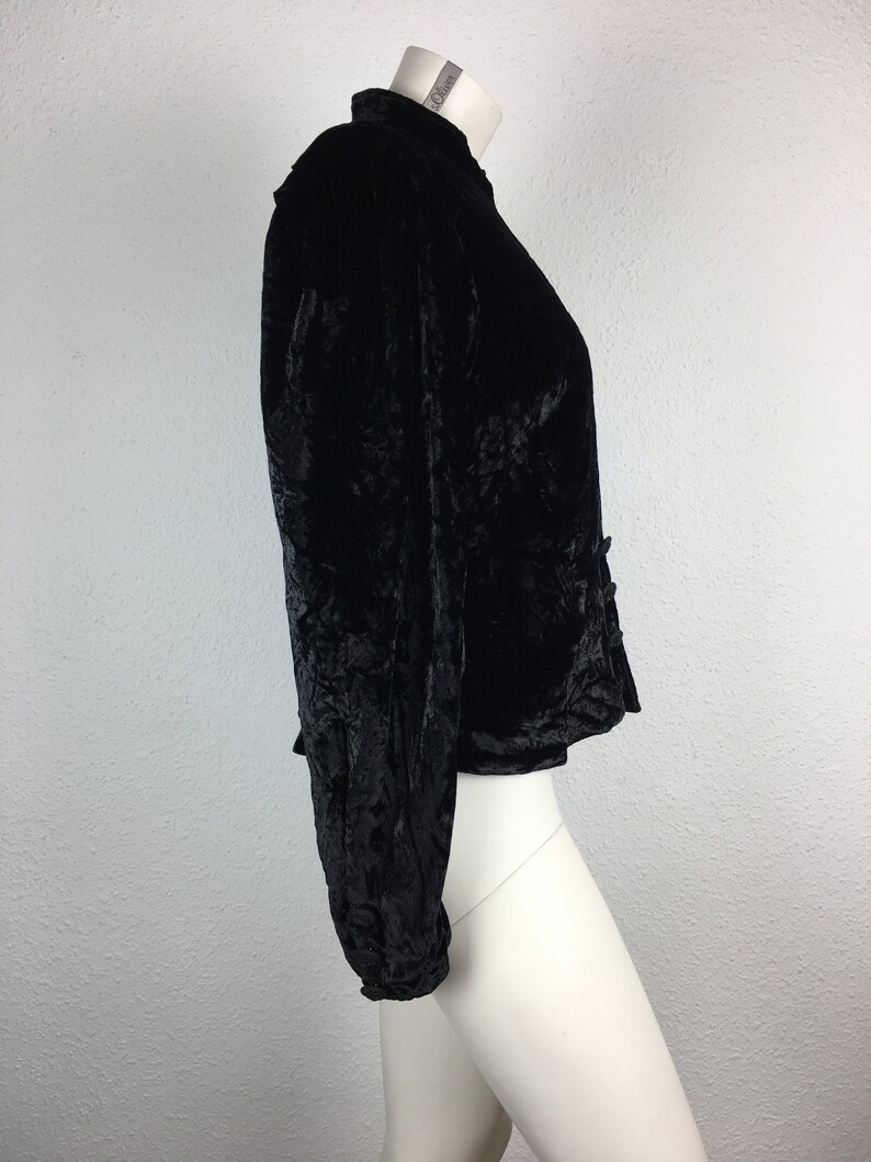 Trachtenjanker M42 traditional jacket black velvet image 5