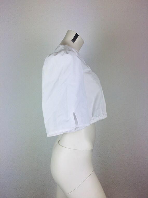 Dirndl blouse (XXL) white #41 - image 5
