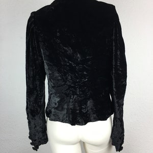 Trachtenjanker M42 traditional jacket black velvet image 7