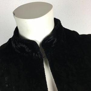Trachtenjanker M42 traditional jacket black velvet image 3