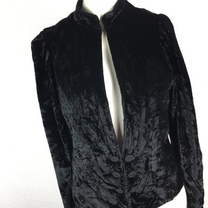 Trachtenjanker M42 traditional jacket black velvet image 2