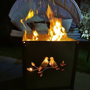 Firepit Custom Design - Fully Personalised Steel Fire Pit