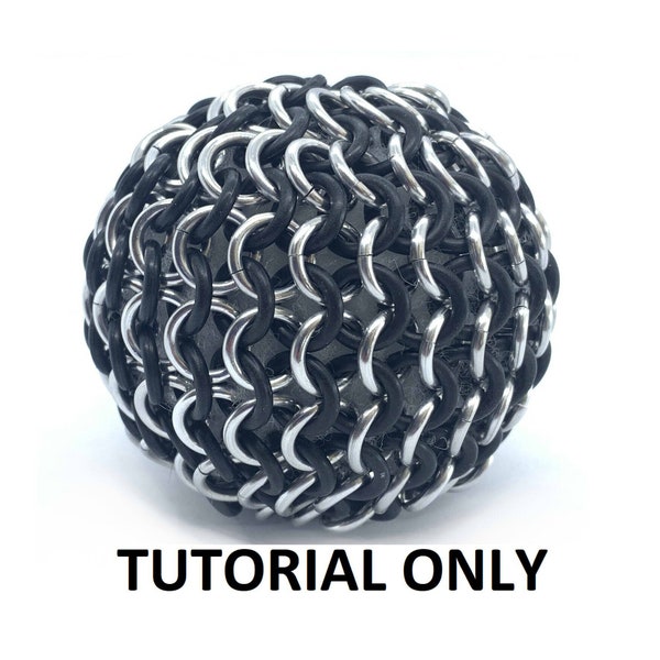 TUTORIAL ONLY Chainmail Stretchy Stress Ball Juggling Hacky Sack