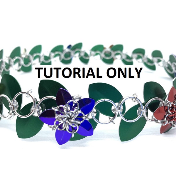 Laurel Wreath Scalemaille Chainmaille Crown TUTORIAL