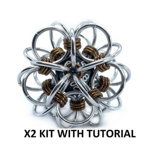 Chainmail Japanese Ball Orb D20 Dice Capture x2 KIT with TUTORIAL