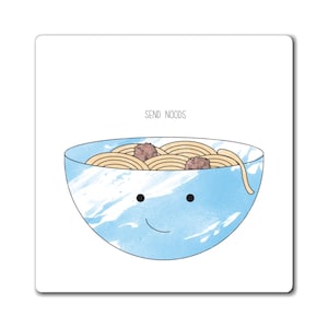 Funny Magnet | Pasta Pun | Small Gift for Cooks | Indoor Magnet | Outdoor Magnet