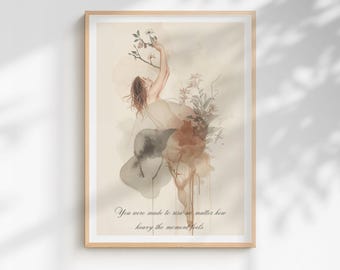 You Were Made to Rise Inspirational Poster | UNFRAMED