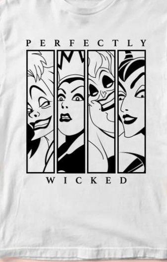 Perfectly Wicked SVG, Cruella, Evil Queen, Maleficent, Ursula SVG Ins…