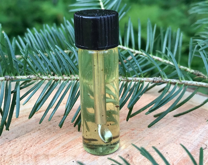 BALSAM FIR PITCH, Tree Sap Resin, Pine Tree Oil, Balsam Fir Oil Resin Natural Hand Harvested Herbal Teas