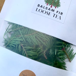Hand-Harvested Balsam Fir Needle Tea: Northern Ontario Herbal Blend