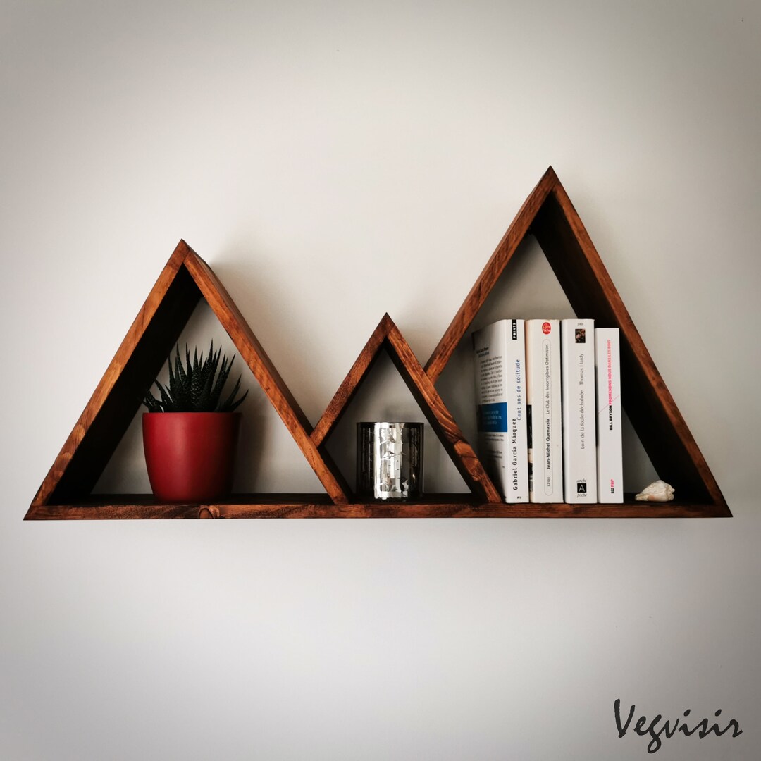 Ridge Solid Wood Wall Shelf : Mountain, Cabin, and Nature Inspiration ...