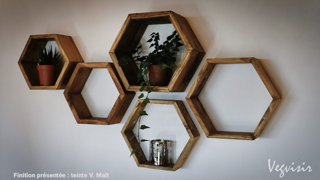 Étagère Honning en Bois Massif