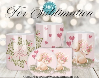 Be Mine Sublimation Designs for Mugs,  Digital Mug Wrap Template, Coffee Mug Design PNG, Mug Press Template, Coffee Mug Sublimation
