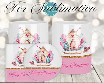 Christmas Mug PNG, Christmas Sublimate Designs, Christmas Mug Wrap Template, Sublimation Mug, Christmas PNG, Sublimation Designs for Mugs