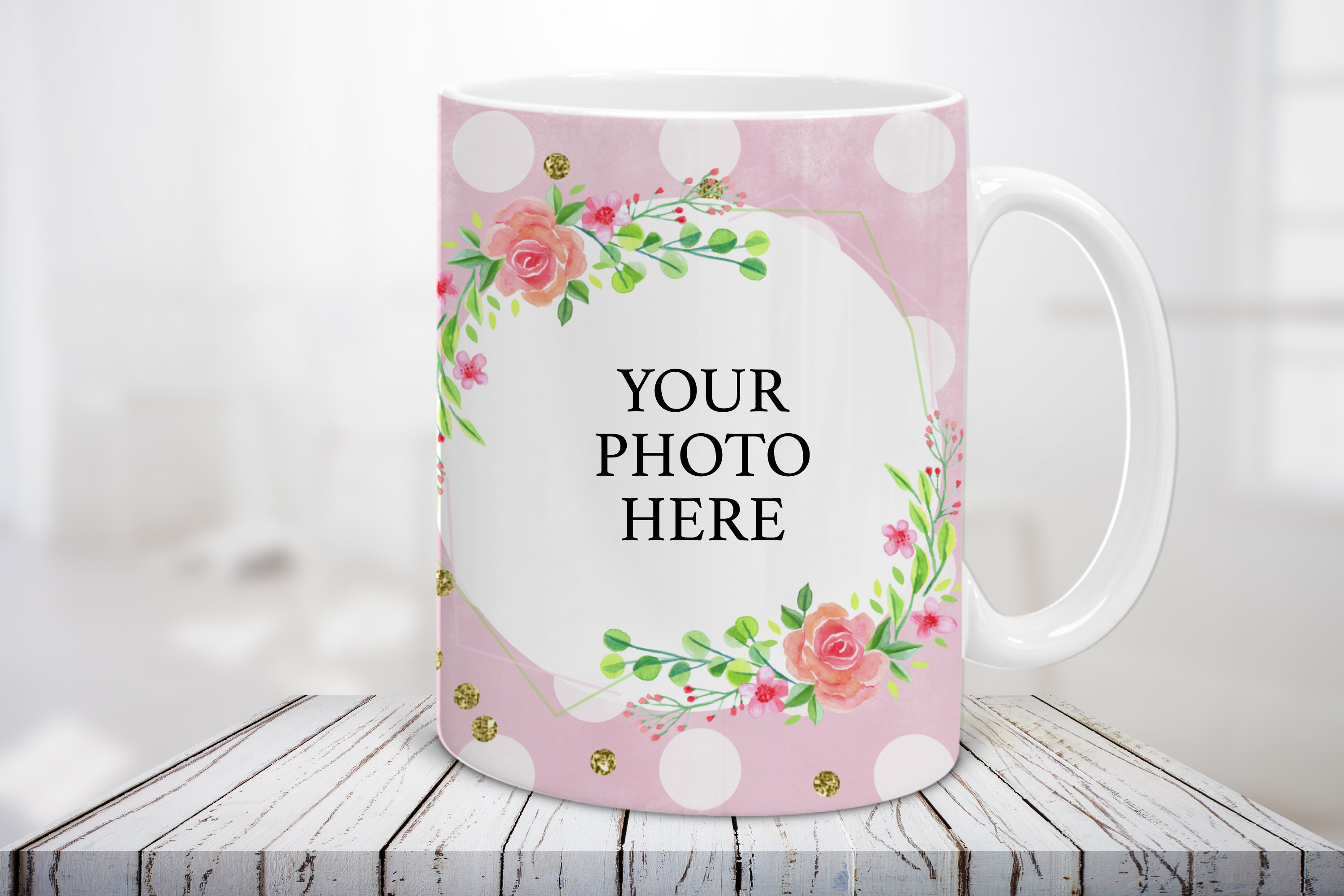 Sublimation Designs for Mugs Photo Frame. Sublimation Mug Etsy