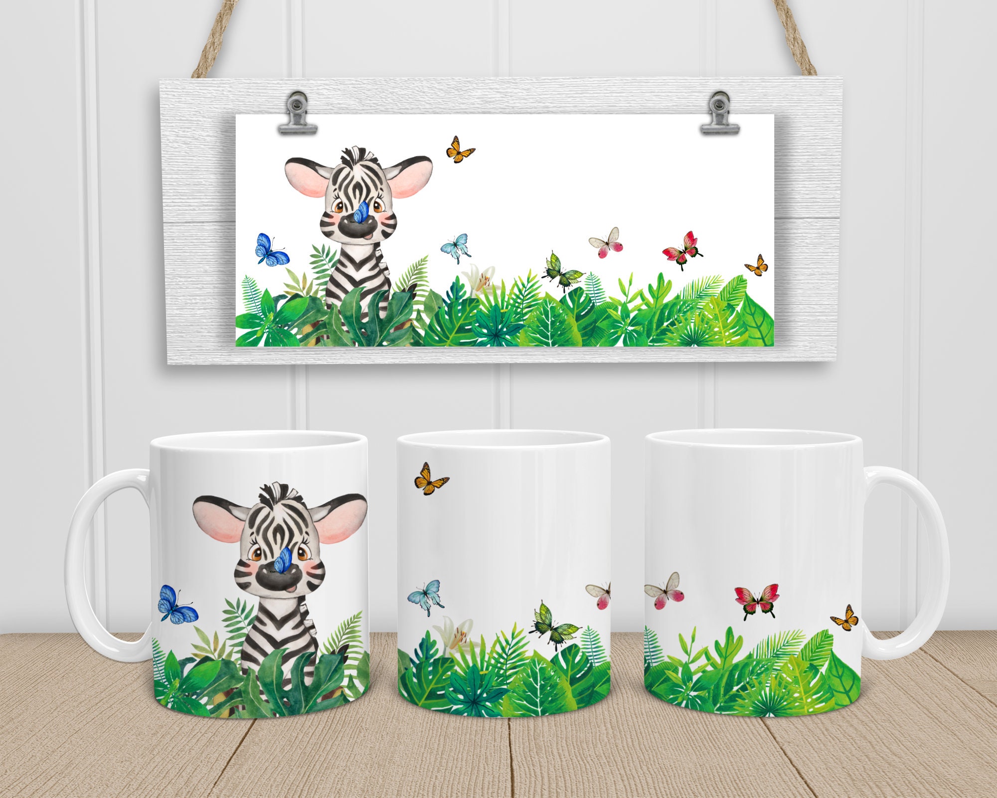 safari themed mug