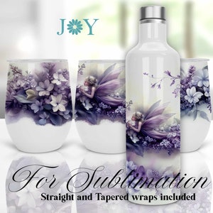 Flowers Wine Tumbler Wraps Sublimation Design - 12oz Wine Tumbler Templates - Instant Digital Download Wine Tumbler PNG