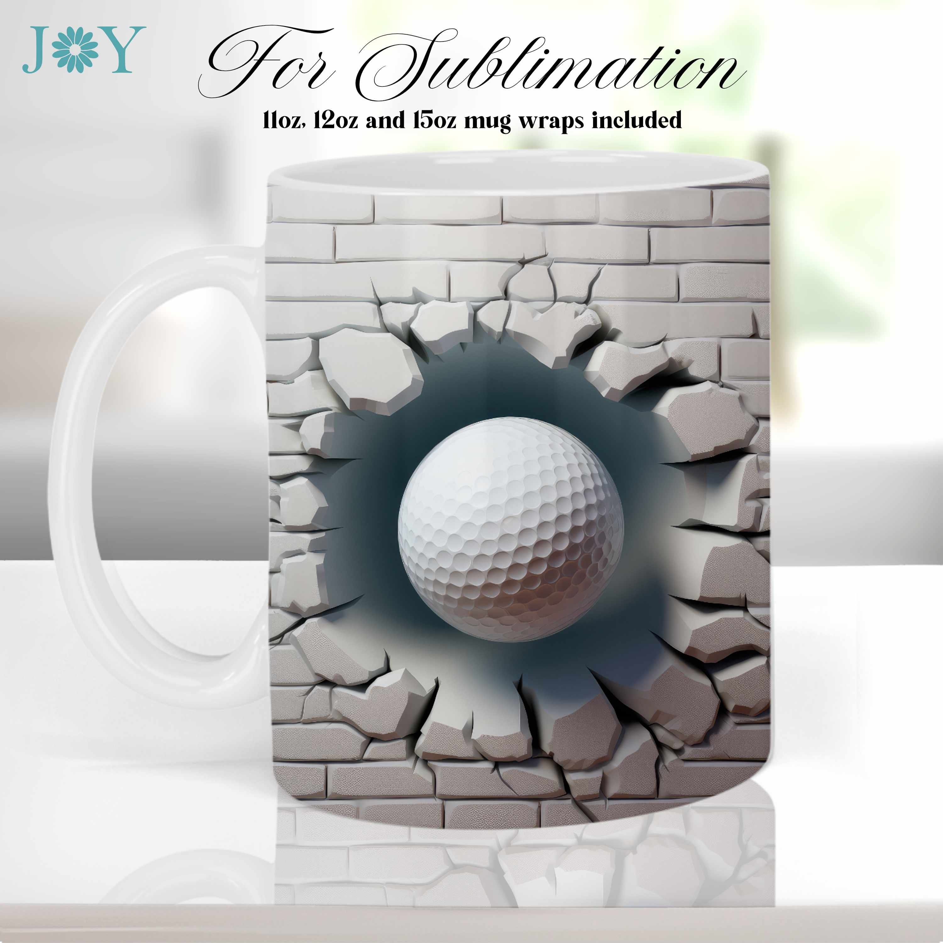 Golf sublimation design for 15 oz mug, mug designs for sublimation, cricut  mug designs for men, tumbler wrap for golfer, gift for husband
