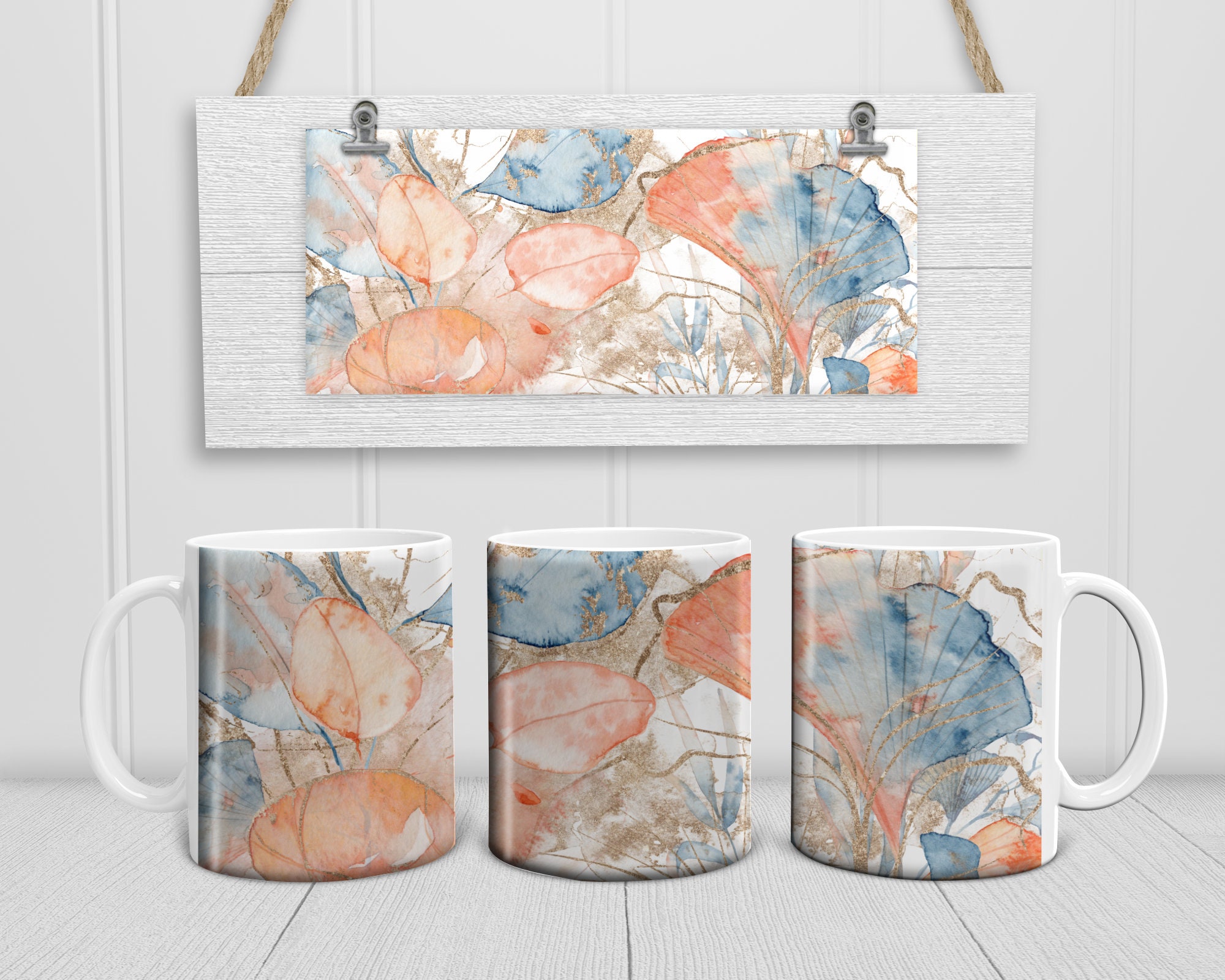 Mug Design for Sublimation Background. PNG 300DPI. Etsy