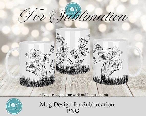 Fishing knowledge 11 oz & 15 Oz Coffee Mug Sublimation Template Designs  Sublimate Png Cricut Mug Press Sublimate Wrap