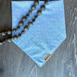 Dog Bandana - Blue Dots