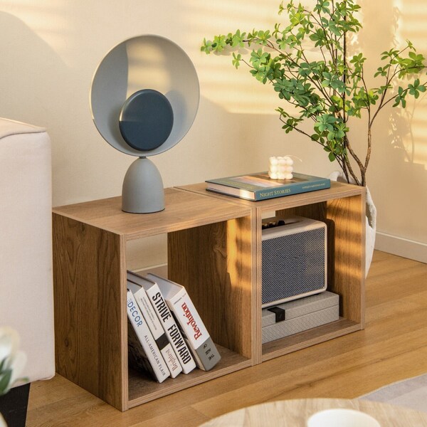 Bamboo Bedside Table Etsy UK