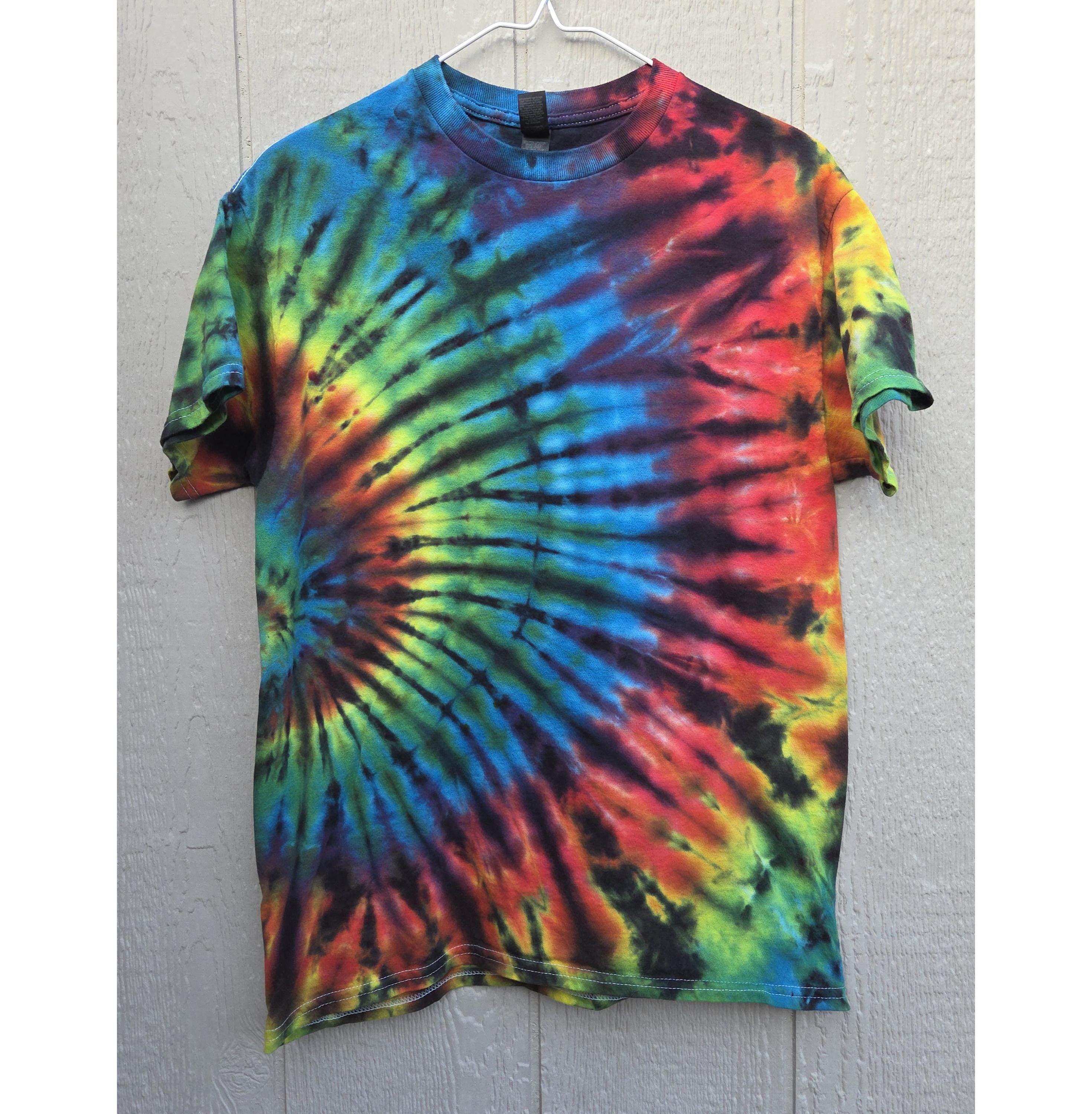 Maglietta Tie Dye M, tinta a mano nel Pacifico nord-occidentale