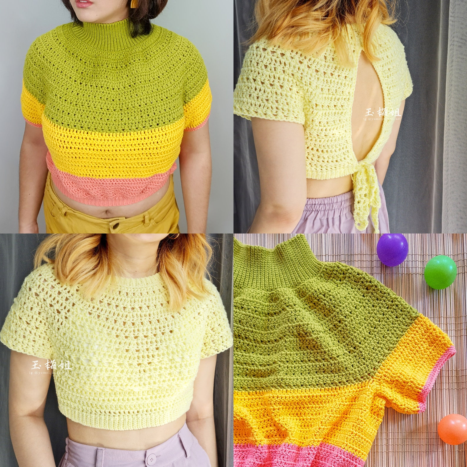 Top Down Crochet Sweater Pattern LANA Sweater Two in One - Etsy