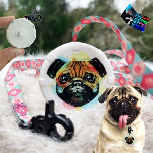 Pug life leash sales