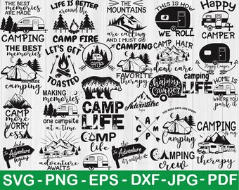 Free Free 235 Camping Svg Clip Art SVG PNG EPS DXF File