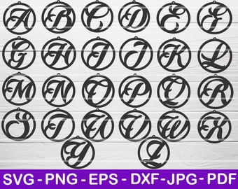 Download Monogram Earring Font Etsy
