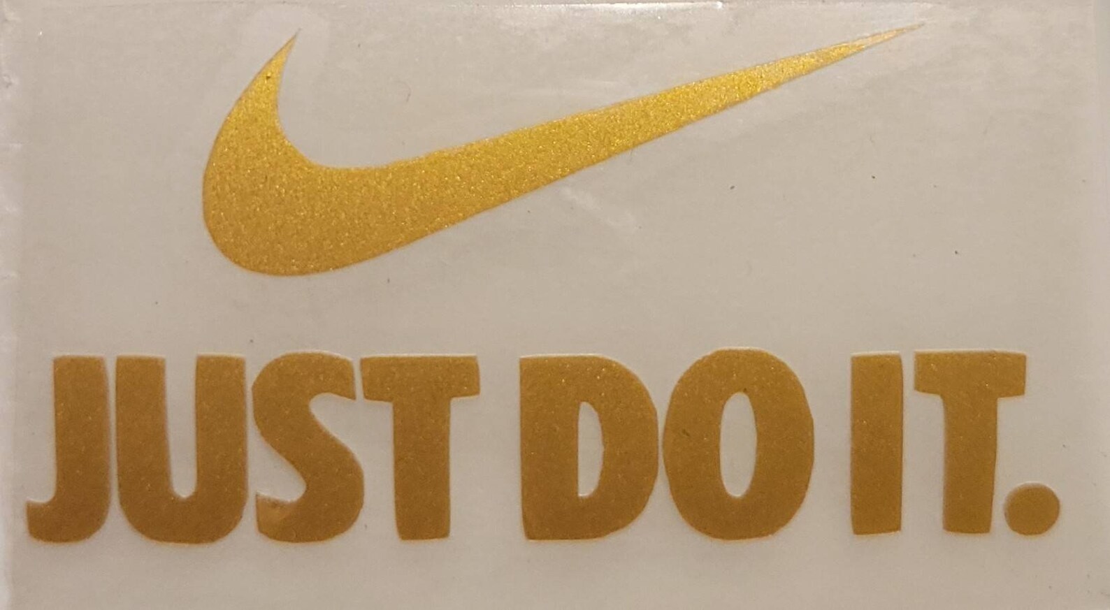 NIKE Just Do It Swoosh Logo IronOn Transfer Sticker Etsy