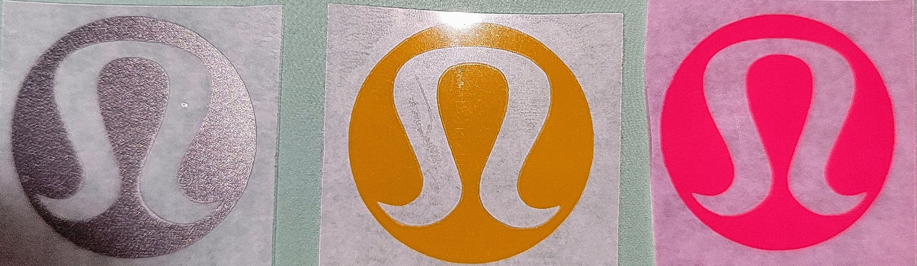 lululemon symbol iron on transfers