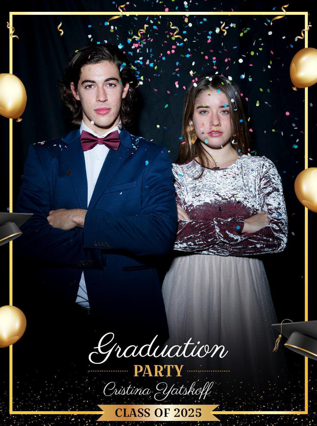 Touchpix 360 Graduation Photo Booth Overlay, Class of 360 Booth ...
