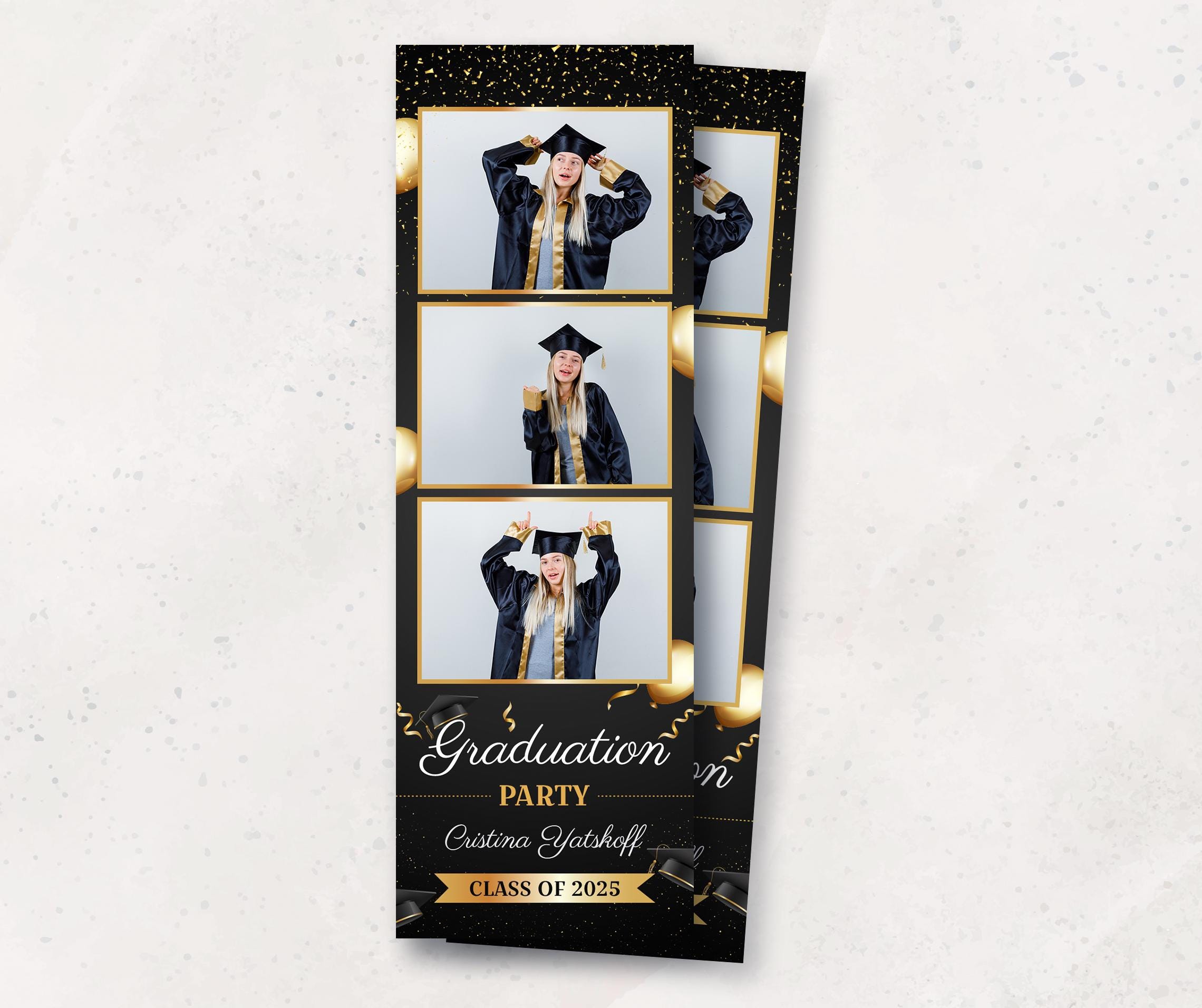 YiYaO Fotobox Requisiten – 35-teiliges DIY-Set Für 18. Geburtstagsparty In Schwarz-Gold