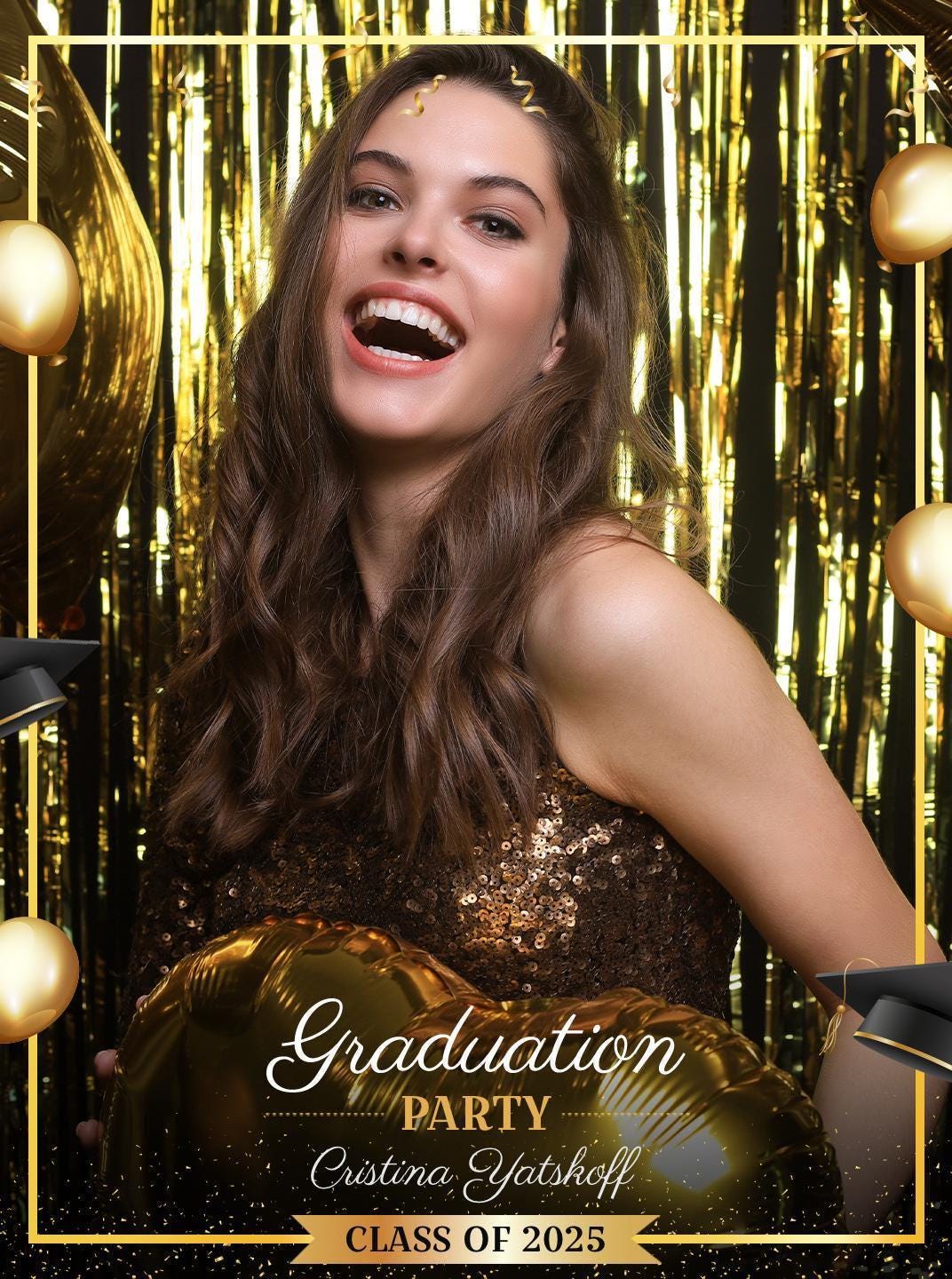 Touchpix 360 Graduation Photo Booth Overlay, Class of 360 Booth ...