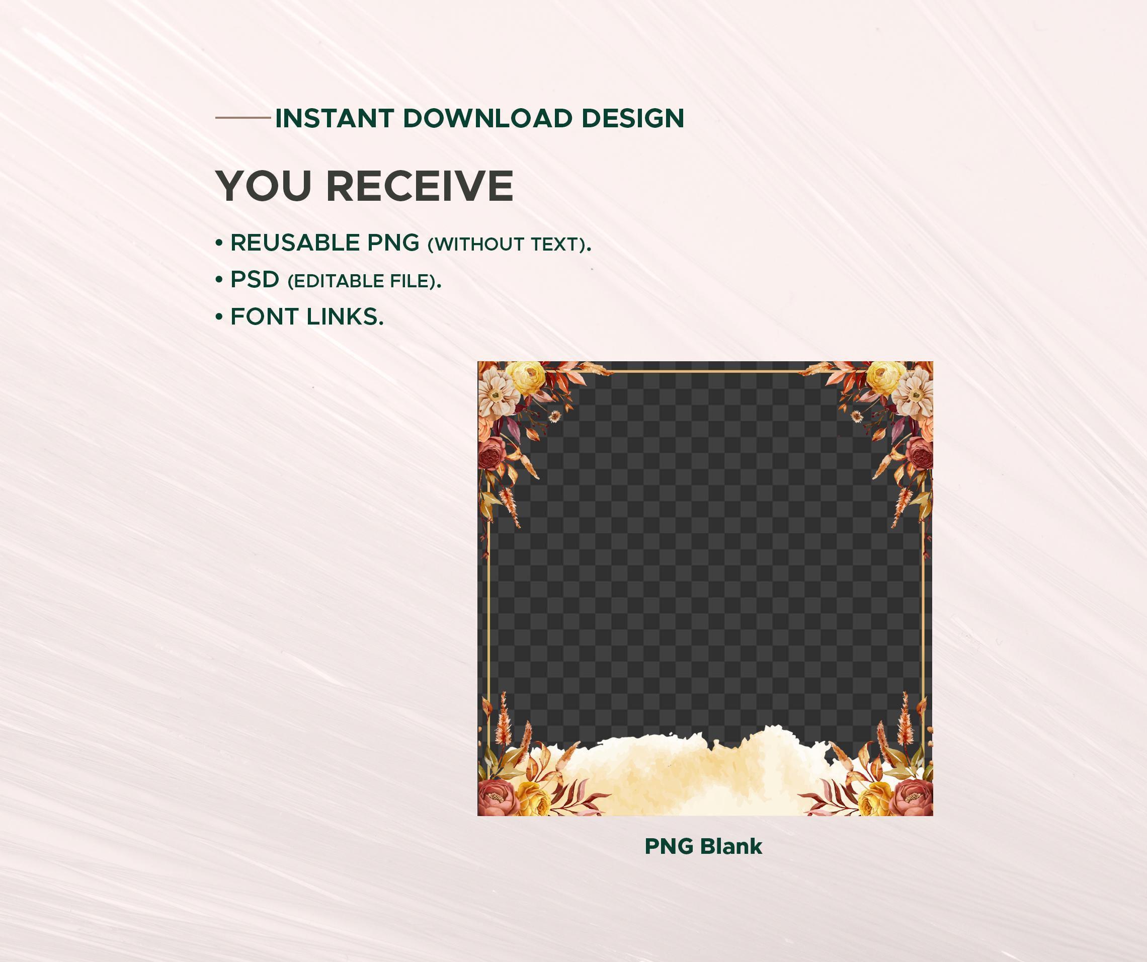 360 Video Booth Overlay, Autumn Template, Fall 360 Overlays, 360 Booth ...