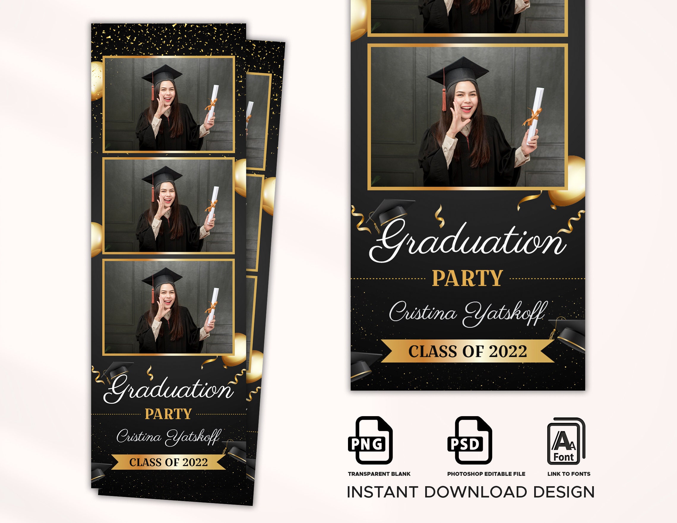 Graduation Photo Booth Template Graduation Photobooth Etsy UK Graduation Photo Booth Template Graduation Photobooth Etsy UK