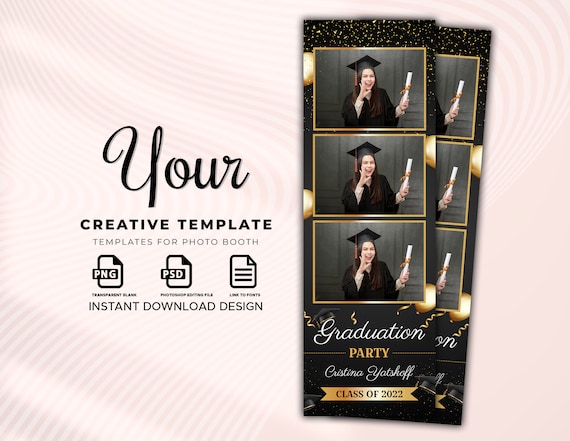 Graduation Photo Booth Template Graduation Photobooth -  Portugal